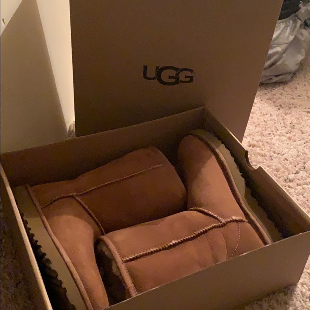 Ugg boots classic short ll in chestnut color